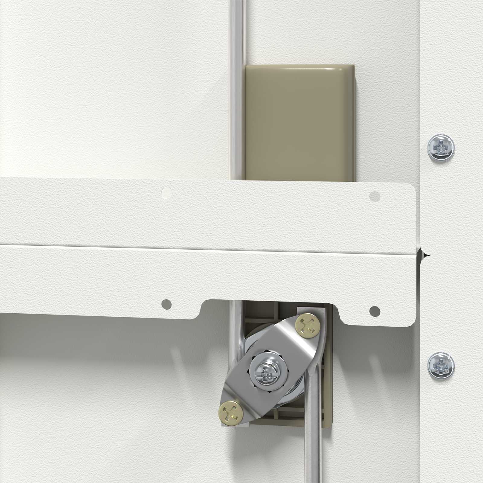 Asiakirjakaappi laatikon kanssa Valkoinen 44 x 50 x 106.5 cm - Image 11