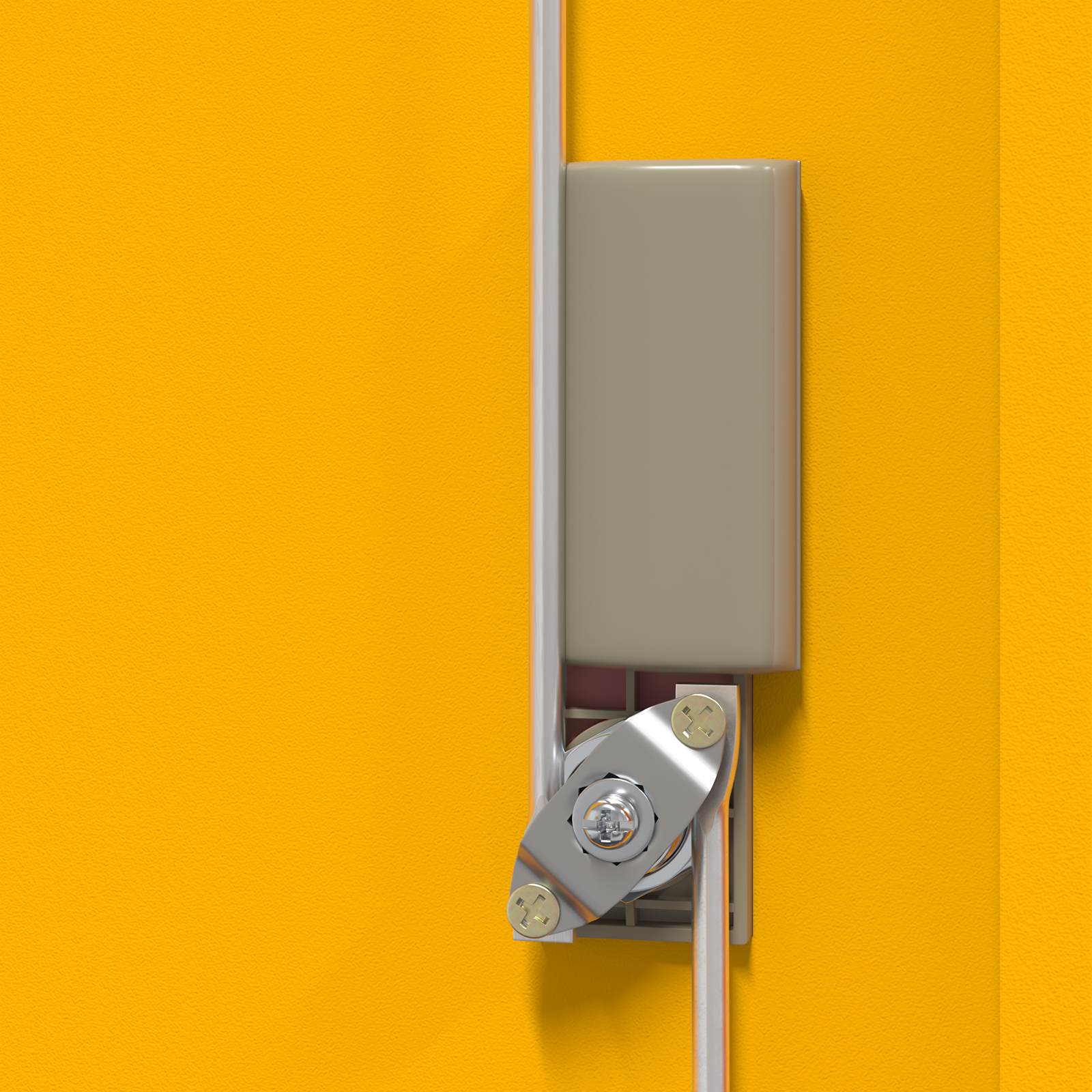 Säilytyskaappi Sinappikeltainen 90 x 40 x 40 cm Teräs - Image 10