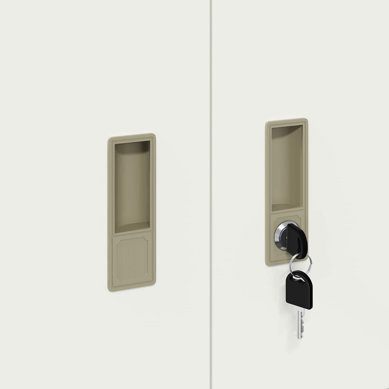 Säilytyskaappi Valkoinen 90 x 40 x 40 cm Teräs - Image 9