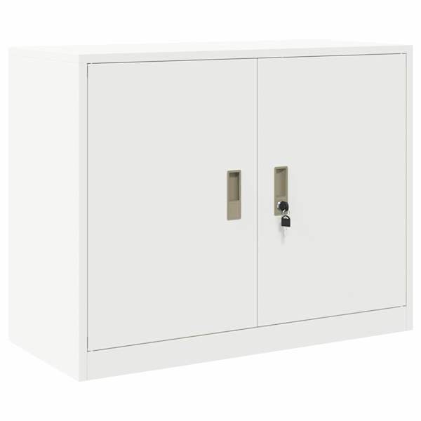 vidaXL Hoiukapp Valge 90 x 40 x 70 cm Teras