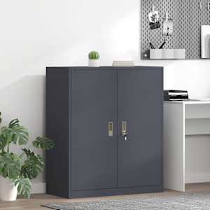 Omarica za shranjevanje Antracit 90 x 40 x 105 cm Jeklo