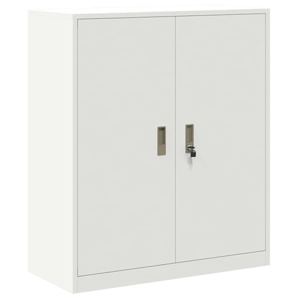 vidaXL Hoiukapp Valge 90 x 40 x 105 cm Teras