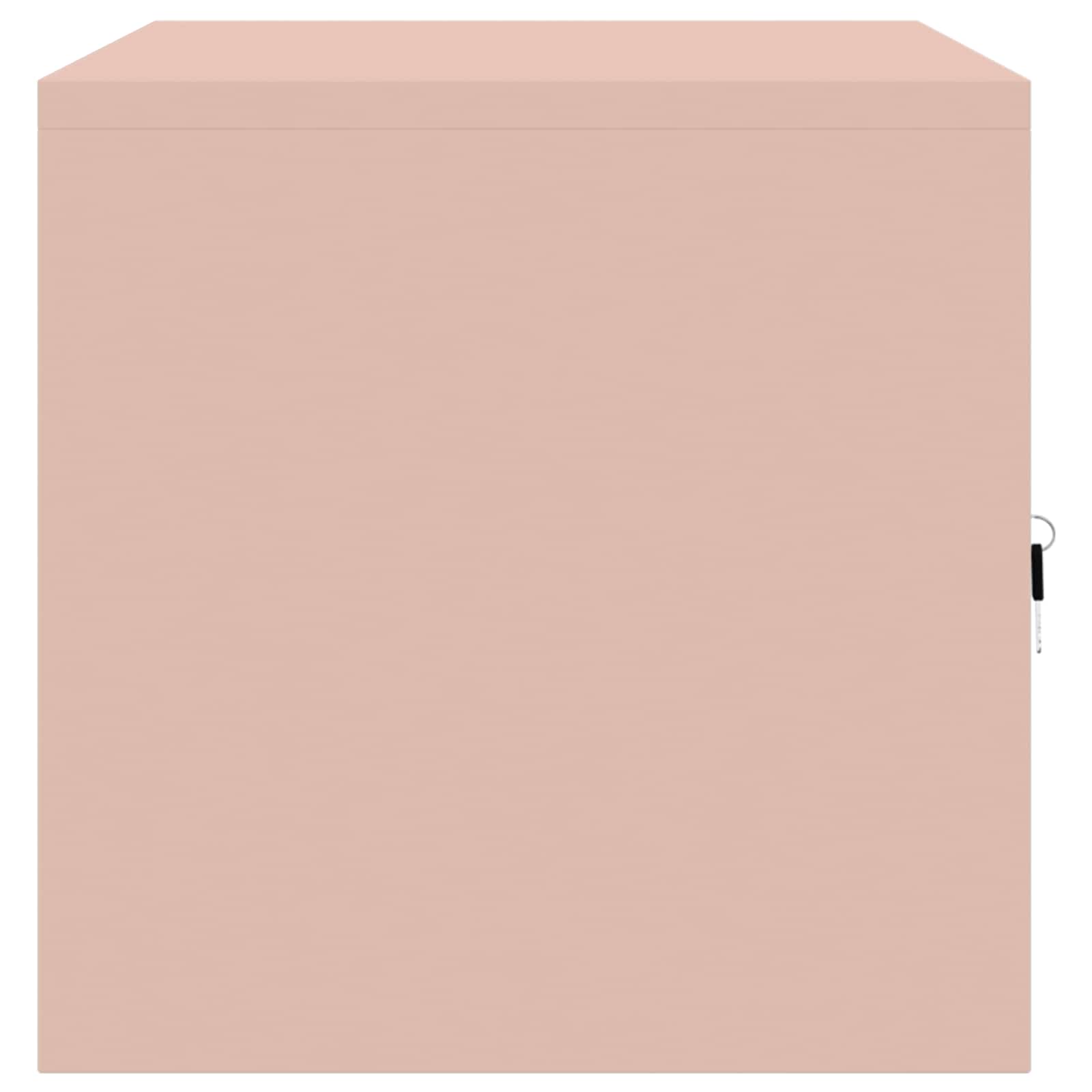 Säilytyskaappi Pinkki 80 x 40 x 40 cm Teräs - Image 7