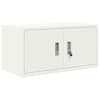 vidaXL Hoiukapp Valge 80 x 40 x 40 cm Teras