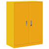vidaXL Hoiukapp Kollane sinep 80 x 40 x 105 cm Teras