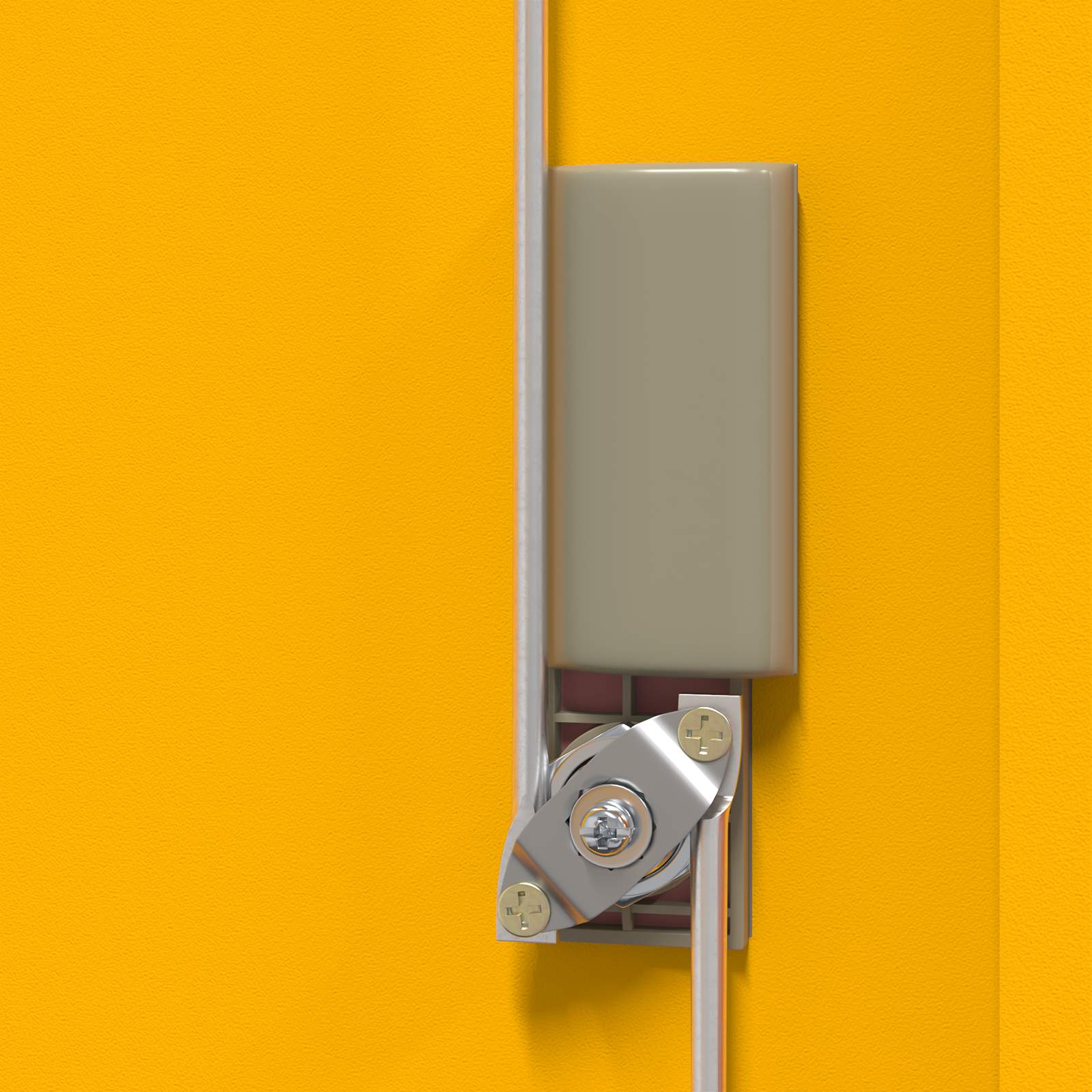 Säilytyskaappi Sinappikeltainen 60 x 40 x 40 cm Teräs - Image 10