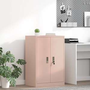 Omarica za shranjevanje Roza 60 x 40 x 90 cm Jeklo