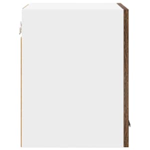 Závěsná skříňka 2 pcs Uzený dub a bílá 30 x 31 x 40 cm - obrázek 7