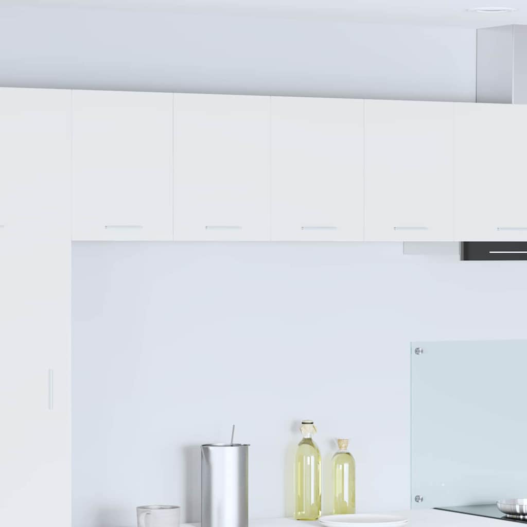 vidaXL Dulap suspendat Riga 2 pcs Alb 60 x 31 x 40 cm Lemn compozit