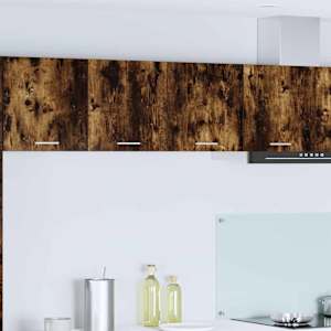 Viseča omarica Dimljeni oreh 80 x 31 x 40 cm Konstruiran les