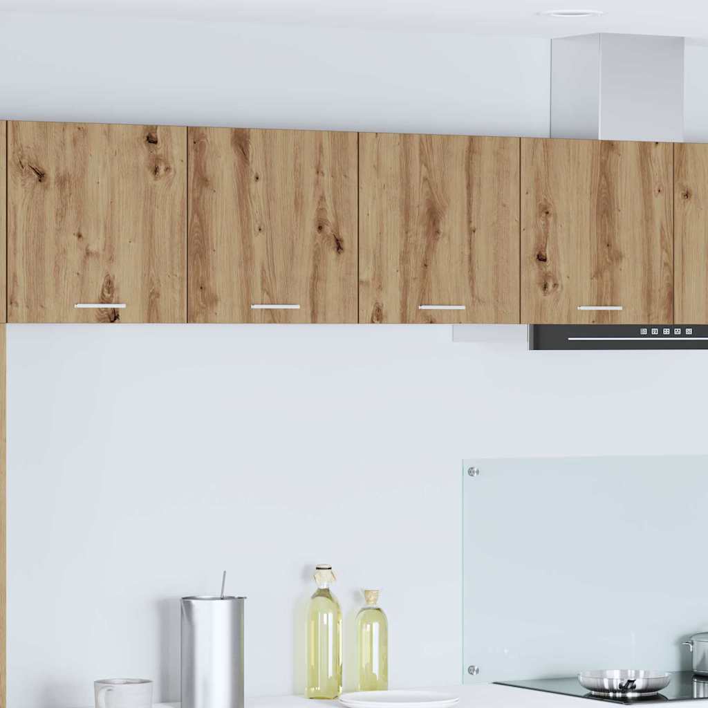 vidaXL Dulap suspendat cu raft Riga Stejar Artizanal 80 x 31 x 40 cm