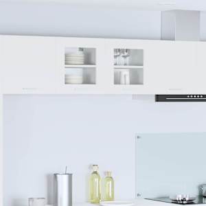 Viseča omarica z vrati Bela 40 x 31 x 40 cm Konstruiran les