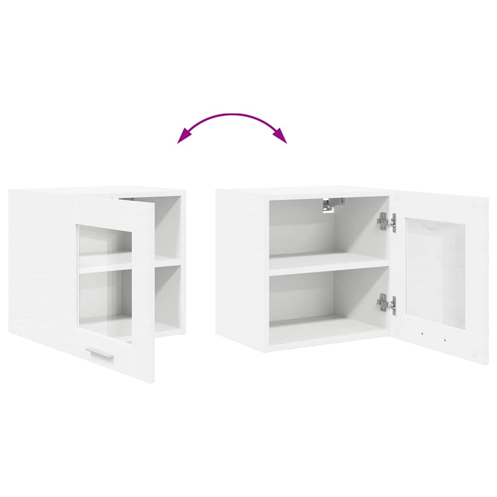 Seinakapp riiuliga uksega Riga Valge 40 x 31 x 40 cm Tehispuit - Image 11