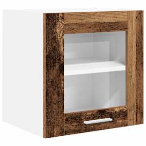 Závěsná skříňka s úložištěm 2 pcs Staré dřevo 40 x 31 x 40 cm - obrázek 5