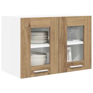 Závěsná skříňka Riga 2 pcs Artisanový dub 60 x 31 x 40 cm - obrázek 3