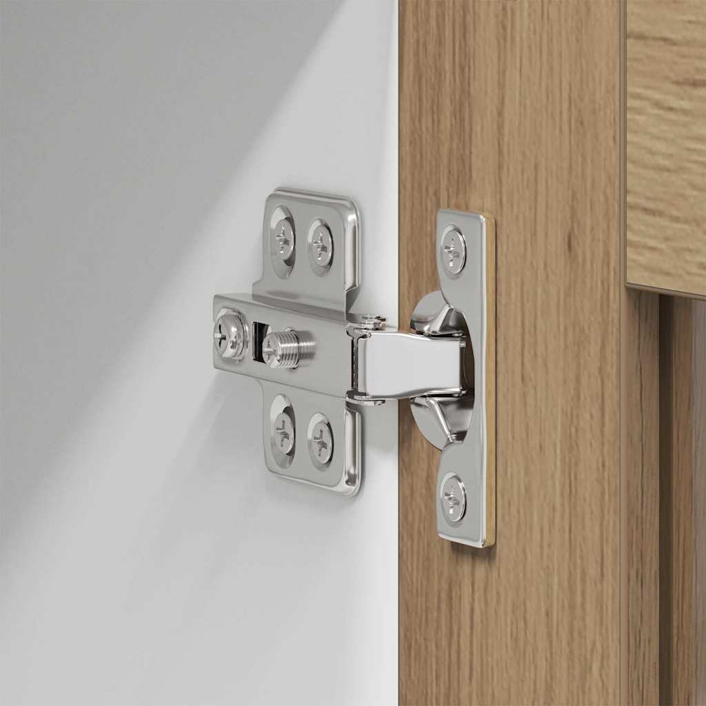 Seinakapp Riga Meisterdatud tamm ja valge 80 x 31 x 40 cm - Image 9