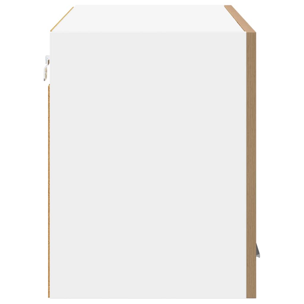 Seinakapp Riga Meisterdatud tamm ja valge 80 x 31 x 40 cm - Image 7