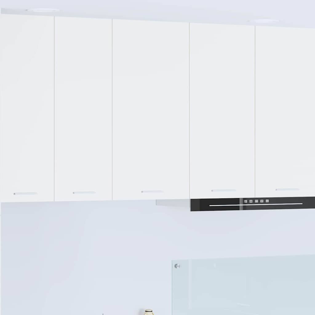 vidaXL Dulap suspendat cu raft Riga Alb 40 x 31 x 80 cm Lemn compozit