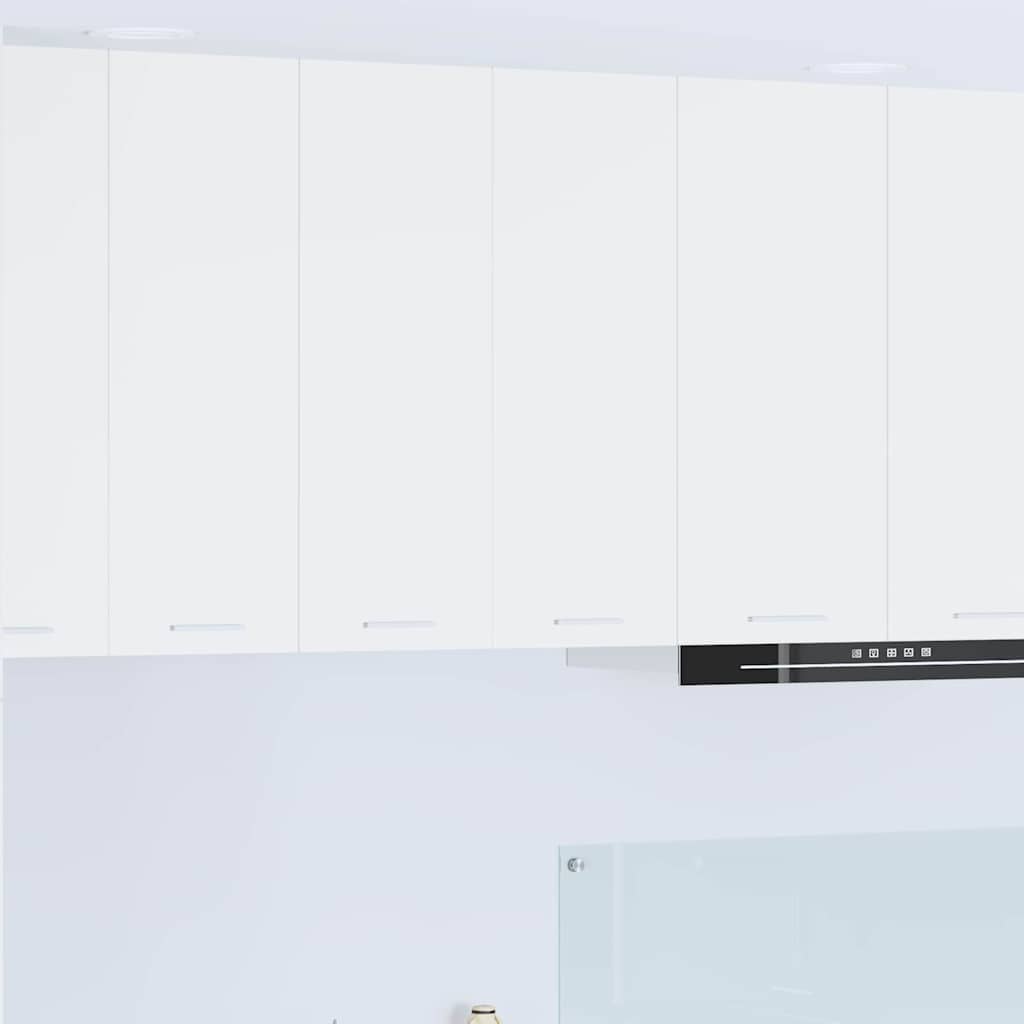 vidaXL Dulap suspendat cu raft Riga Alb 60 x 31 x 80 cm Lemn compozit