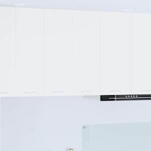 Viseča omarica z vrati Bela 60 x 31 x 80 cm Konstruiran les