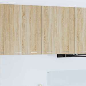 Viseča omarica Sonoma hrast 60 x 31 x 80 cm Konstruiran les