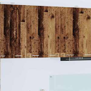 Viseča omarica z vrati Star les 60 x 31 x 80 cm Konstruiran les