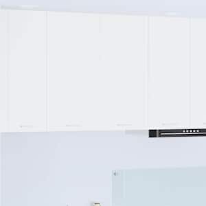 Viseča omarica z vrati Bela 80 x 31 x 80 cm Konstruiran les