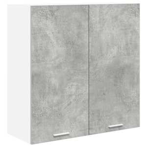 Závěsná skříňka Betonově šedá 80 x 31 x 80 cm kompozitní dřevo - obrázek 2