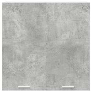 Závěsná skříňka Betonově šedá 80 x 31 x 80 cm kompozitní dřevo - obrázek 6