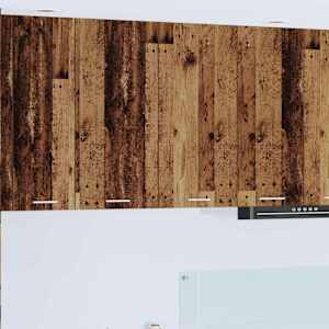 Viseča omarica z vrati Star les 80 x 31 x 80 cm Konstruiran les