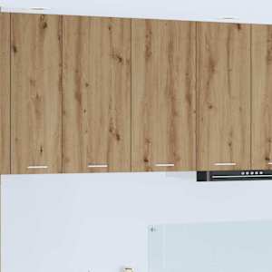 Viseča omarica Umetni hrast 80 x 31 x 80 cm Konstruiran les