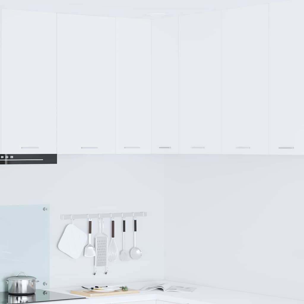 vidaXL Dulap suspendat cu raft Riga Alb 57 x 57 x 80 cm Lemn compozit