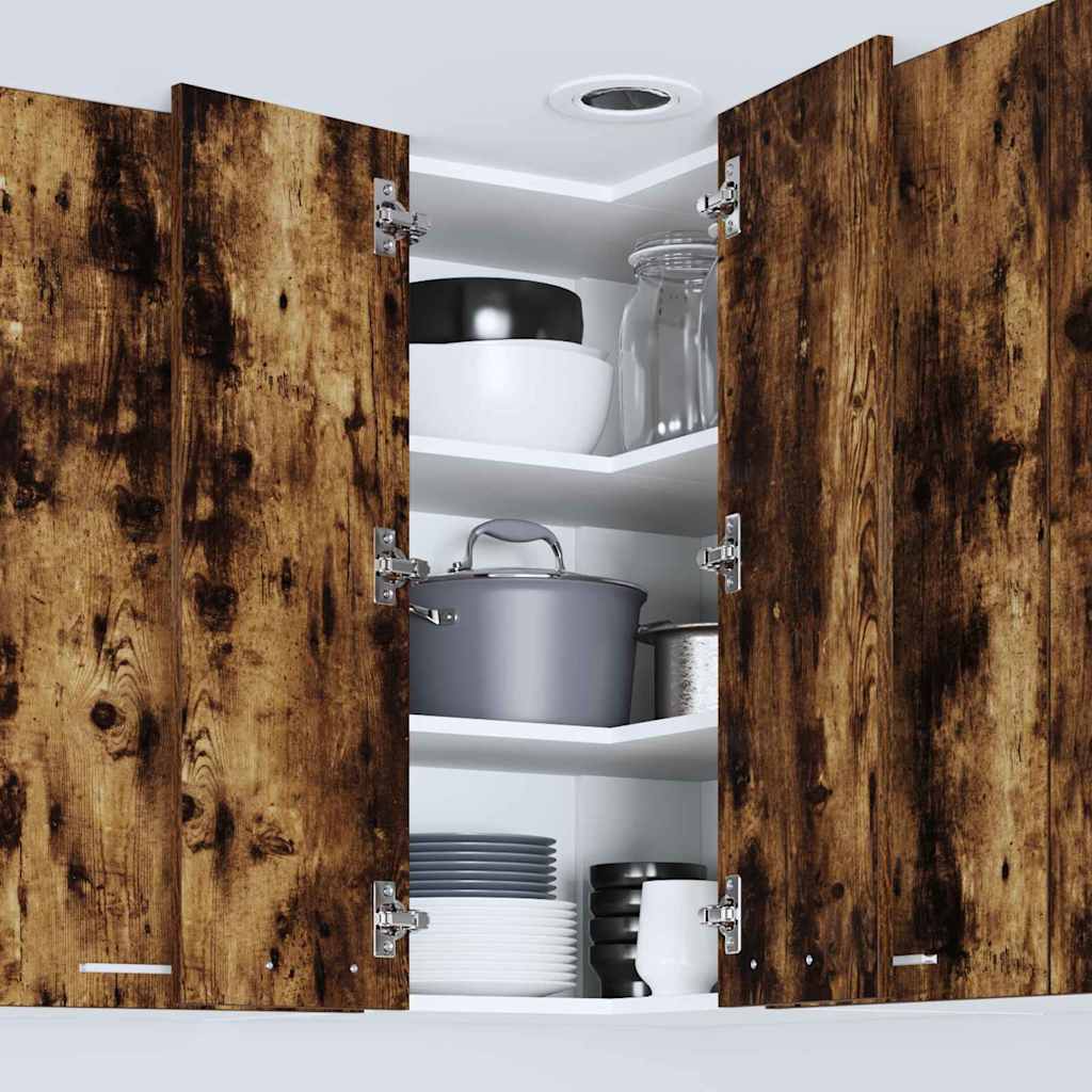 Seinakapp Riga Suitsutatud tamm ja valge 57 x 57 x 80 cm - Image 4