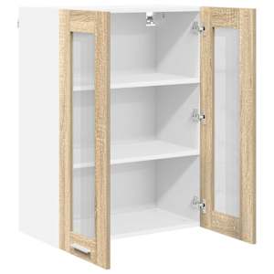 Závěsná skříňka Sonoma dub 60 x 31 x 80 cm kompozitní dřevo - obrázek 5
