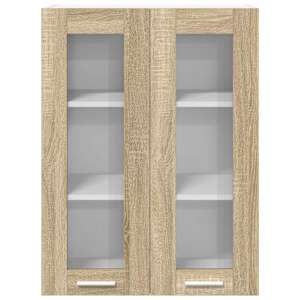 Závěsná skříňka Sonoma dub 60 x 31 x 80 cm kompozitní dřevo - obrázek 6