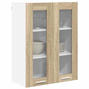 Závěsná skříňka Sonoma dub 60 x 31 x 80 cm kompozitní dřevo - obrázek 3