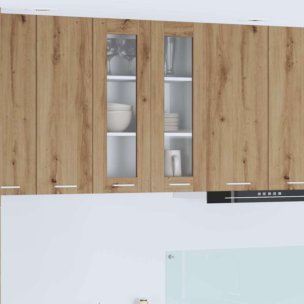 Dulapuri & depozitare - Dulap suspendat cu raft Riga Stejar Artizanal 60 x 31 x 80 cm