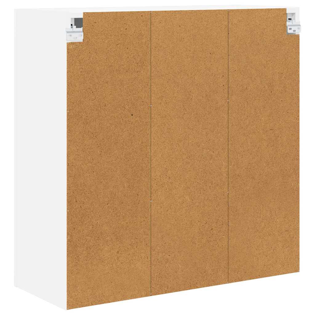 Seinakapp riiuliga uksega Riga Valge 80 x 31 x 80 cm Tehispuit - Image 8