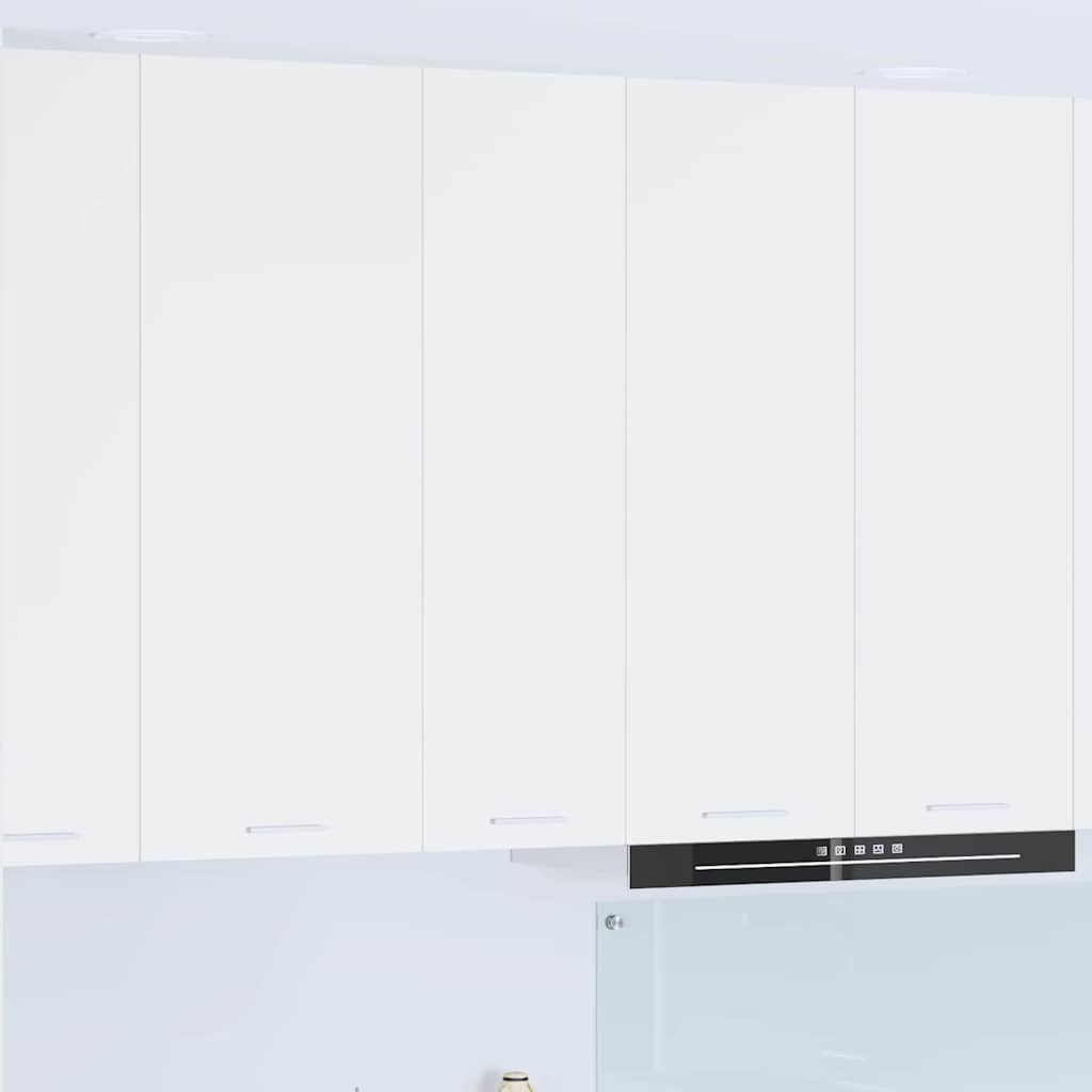 vidaXL Hängeschrank mit Regal Riga Weiß 30 x 31 x 100 cm Holzwerkstoff