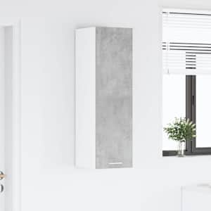 Závěsná skříňka Betonově šedá 30 x 31 x 100 cm kompozitní dřevo - obrázek 4