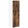 vidaXL Seinakapp Suitsetatud tamm 30 x 31 x 100 cm Tehispuit