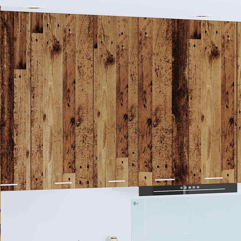 vidaXL Dulap suspendat Riga Lemn Vechi 30 x 31 x 100 cm Lemn compozit