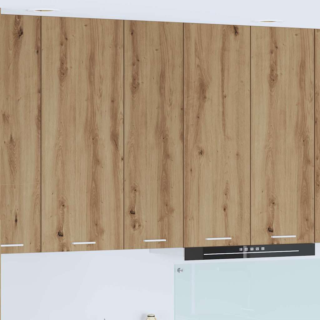 vidaXL Hängeschrank Riga Artisan-Eiche 30 x 31 x 100 cm Holzwerkstoff