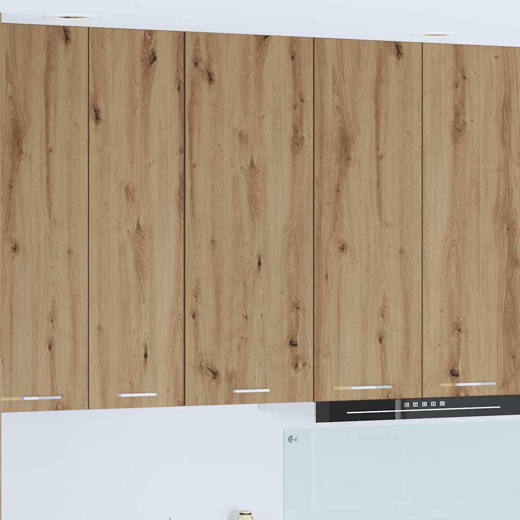 vidaXL Hängeschrank Riga Artisan-Eiche 40 x 31 x 100 cm Holzwerkstoff