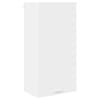 vidaXL Seinakapp Valge 50 x 31 x 100 cm Tehispuit