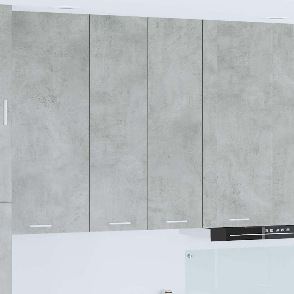vidaXL Hängeschrank Riga Beton Grau 60 x 31 x 100 cm Holzwerkstoff