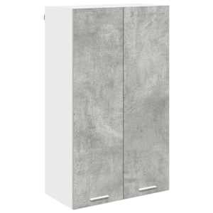Závěsná skříňka Betonově šedá 60 x 31 x 100 cm kompozitní dřevo - obrázek 2