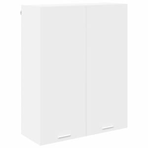 Závěsná skříňka Bílá 80 x 31 x 100 cm kompozitní dřevo - obrázek 2