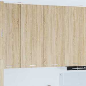 Viseča omarica Sonoma hrast 80 x 31 x 100 cm Konstruiran les