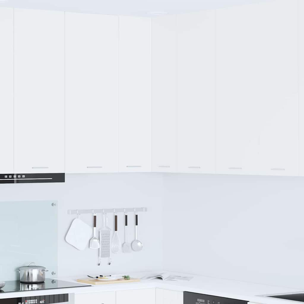 vidaXL Dulap suspendat cu raft Riga Alb 57 x 57 x 100 cm Lemn compozit